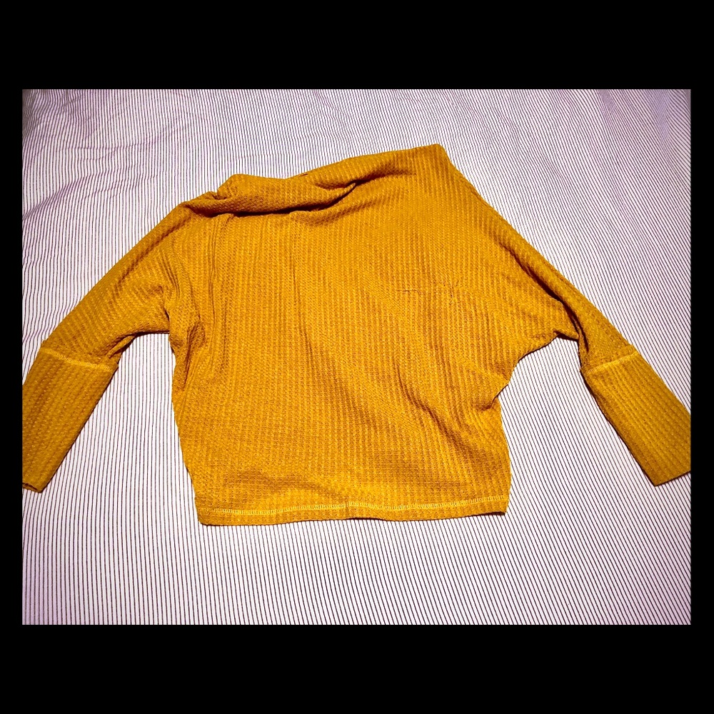 Off the shoulder sweater